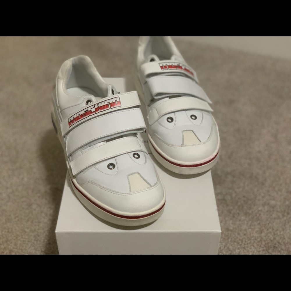 Moschino Low Top Velcro Sneakers